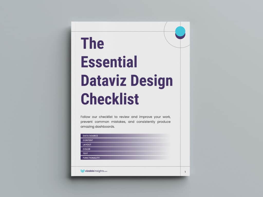 The Essential Dataviz Design Checklist featured image.